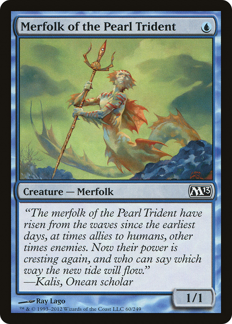 Merfolk of the Pearl Trident (M13-060) (Foil)