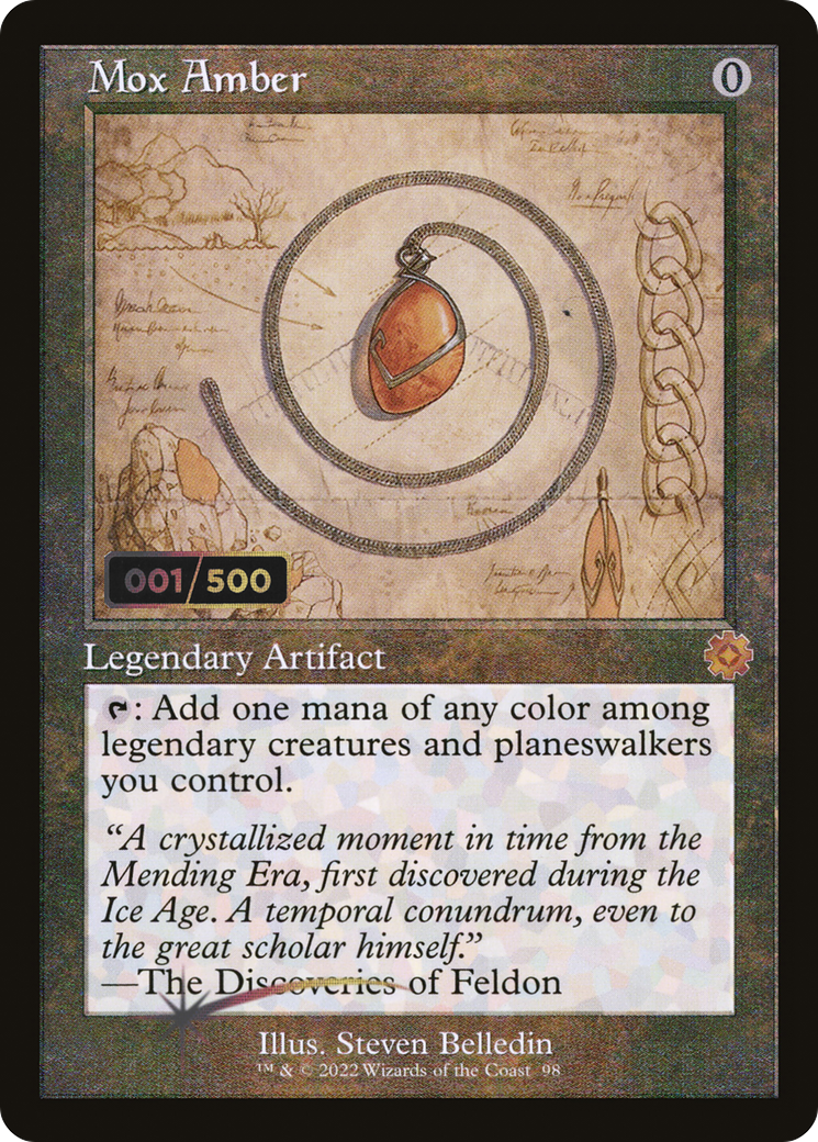Mox Amber (BRR-98Z) (Foil) (Serialized)
