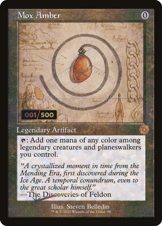 Mox Amber (BRR-98Z) (Foil) (Serialized)