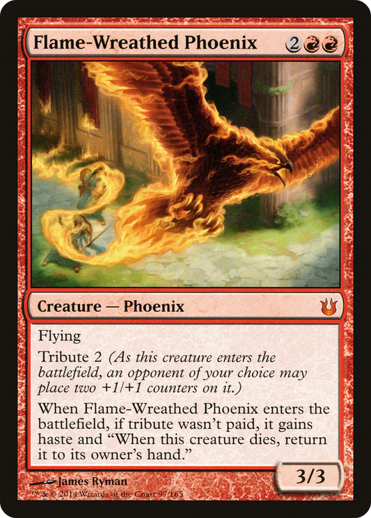 Flame-Wreathed Phoenix (BNG-097) (Foil)