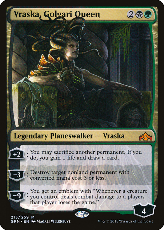 Vraska, Golgari Queen (GRN-213)