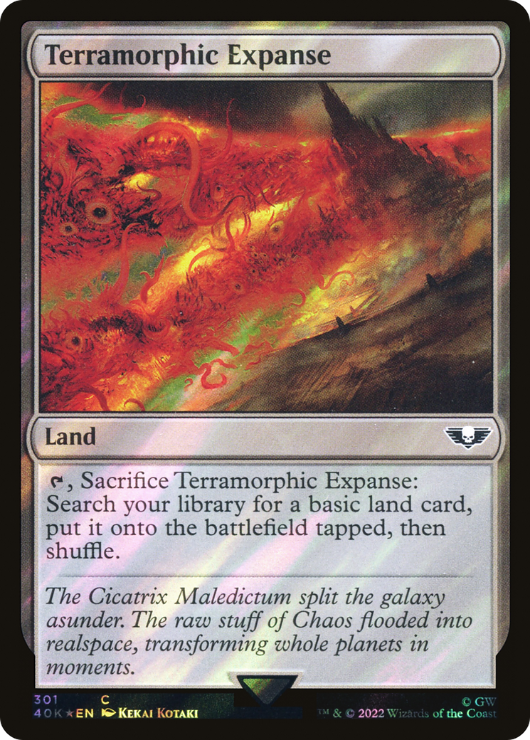 Terramorphic Expanse (40K-301★) (Surge Foil)
