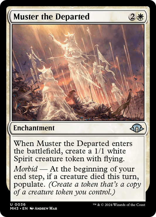 Muster the Departed (MH3-036) (Foil)