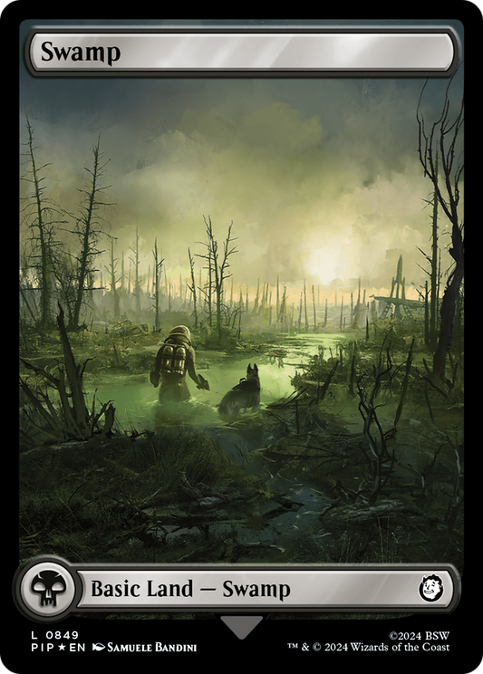 Swamp (PIP-849) (Full Art) (Surge Foil)