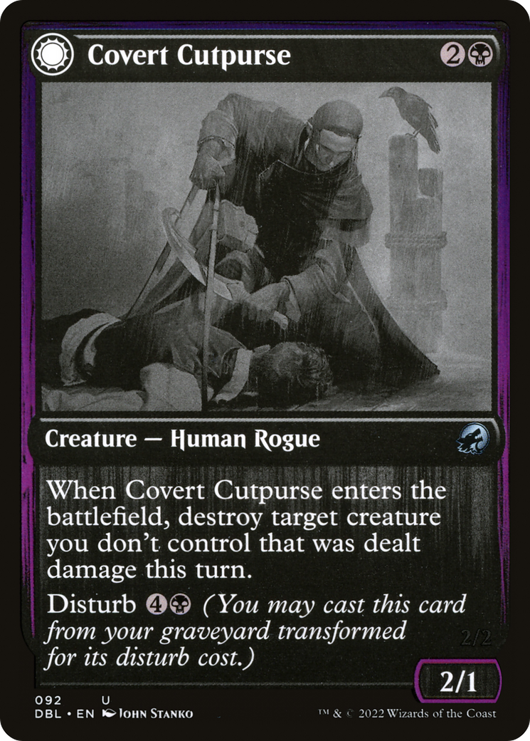 Covert Cutpurse // Covetous Geist (DBL-092)