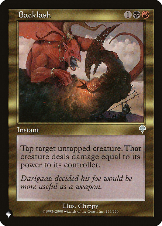 Backlash (LIST-INV-234)