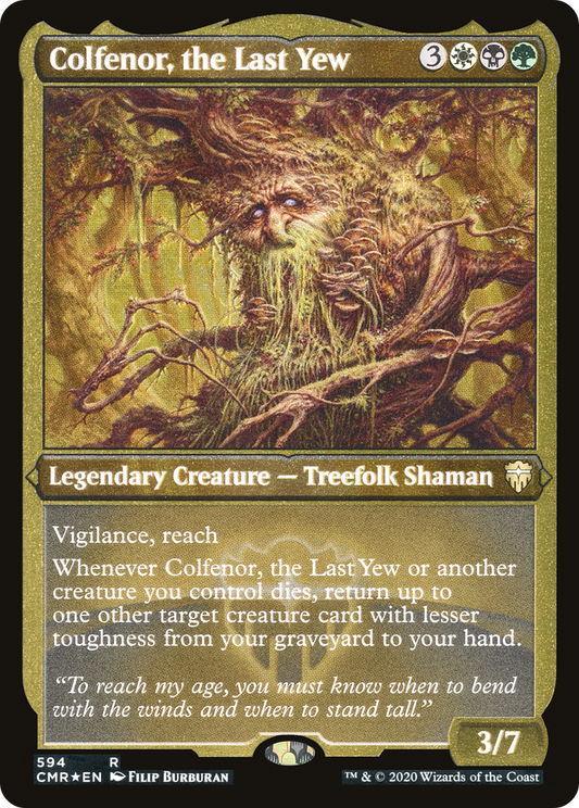 Colfenor, the Last Yew (CMR-594) (Etched Foil)