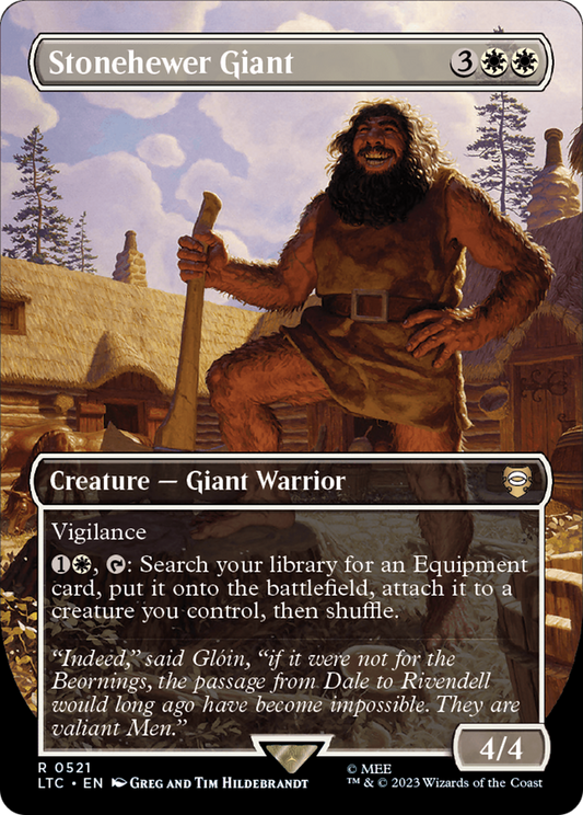 Stonehewer Giant (LTC-521) (Borderless) (Foil)