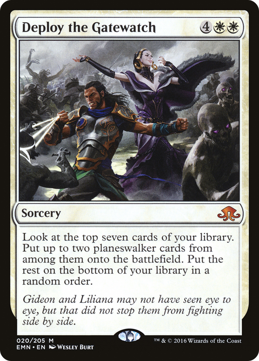 Deploy the Gatewatch (EMN-020) (Foil)