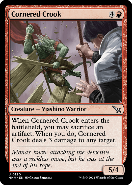 Cornered Crook (MKM-120) (Foil)