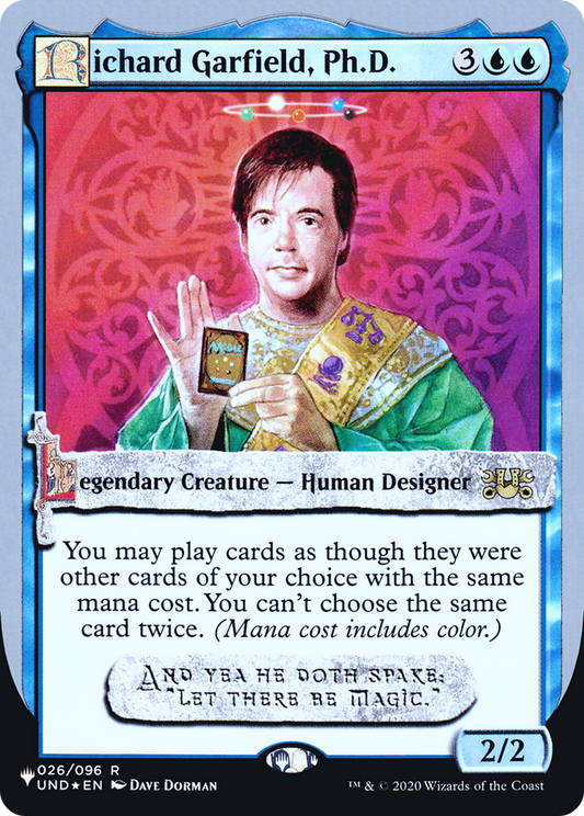 Richard Garfield, Ph.D. (LIST-017) (Foil)