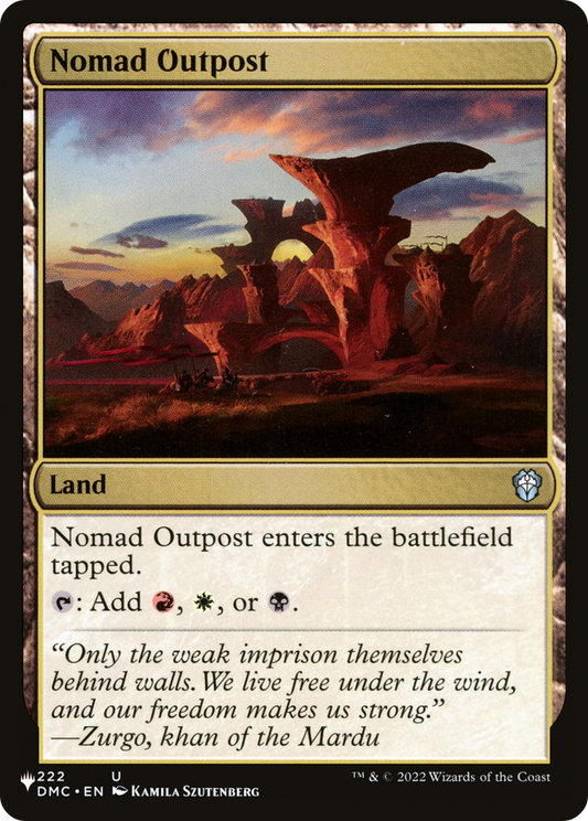 Nomad Outpost (LIST-DMC-222)