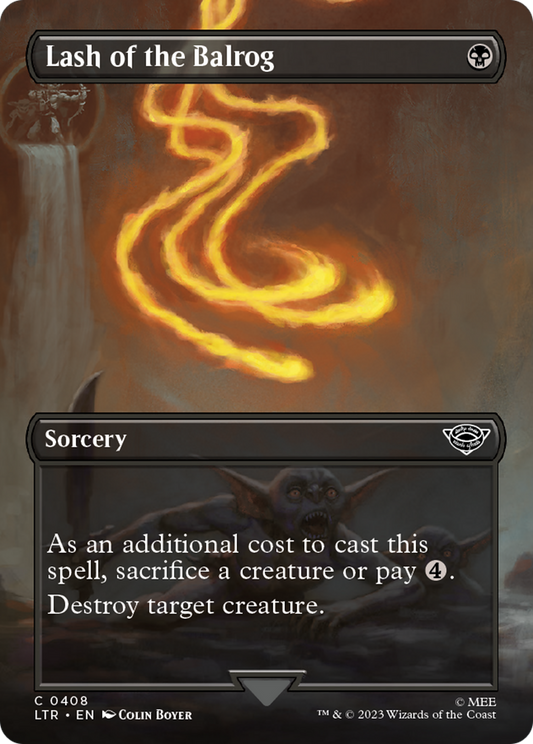 Lash of the Balrog (LTR-408) (Borderless)