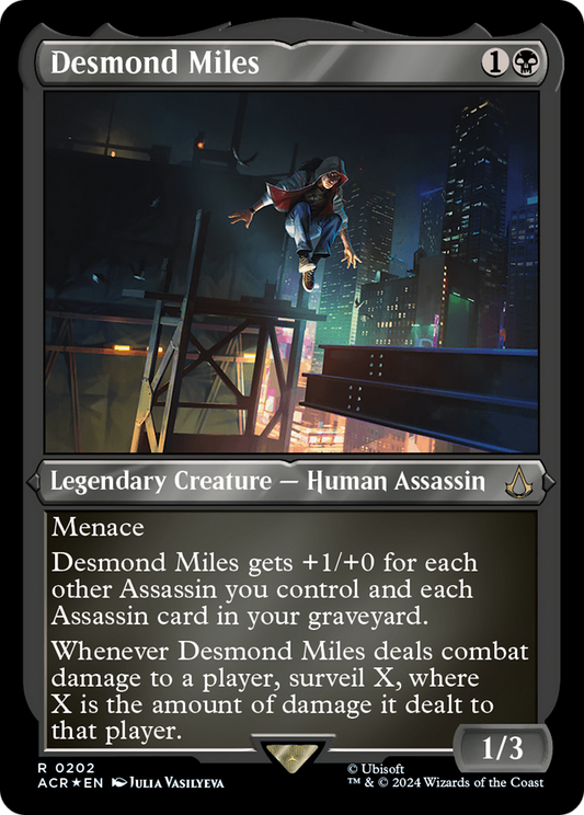 Desmond Miles (ACR-202) (Etched Foil)