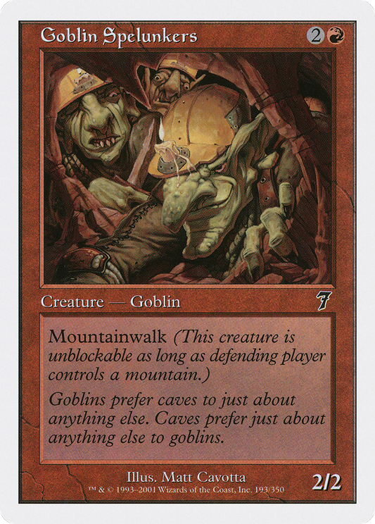 Goblin Spelunkers (7ED-193)
