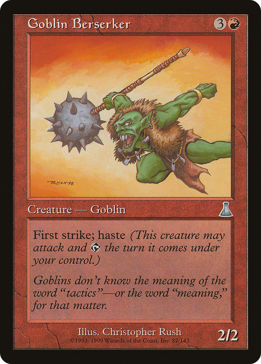 Goblin Berserker (UDS-082) (Foil)