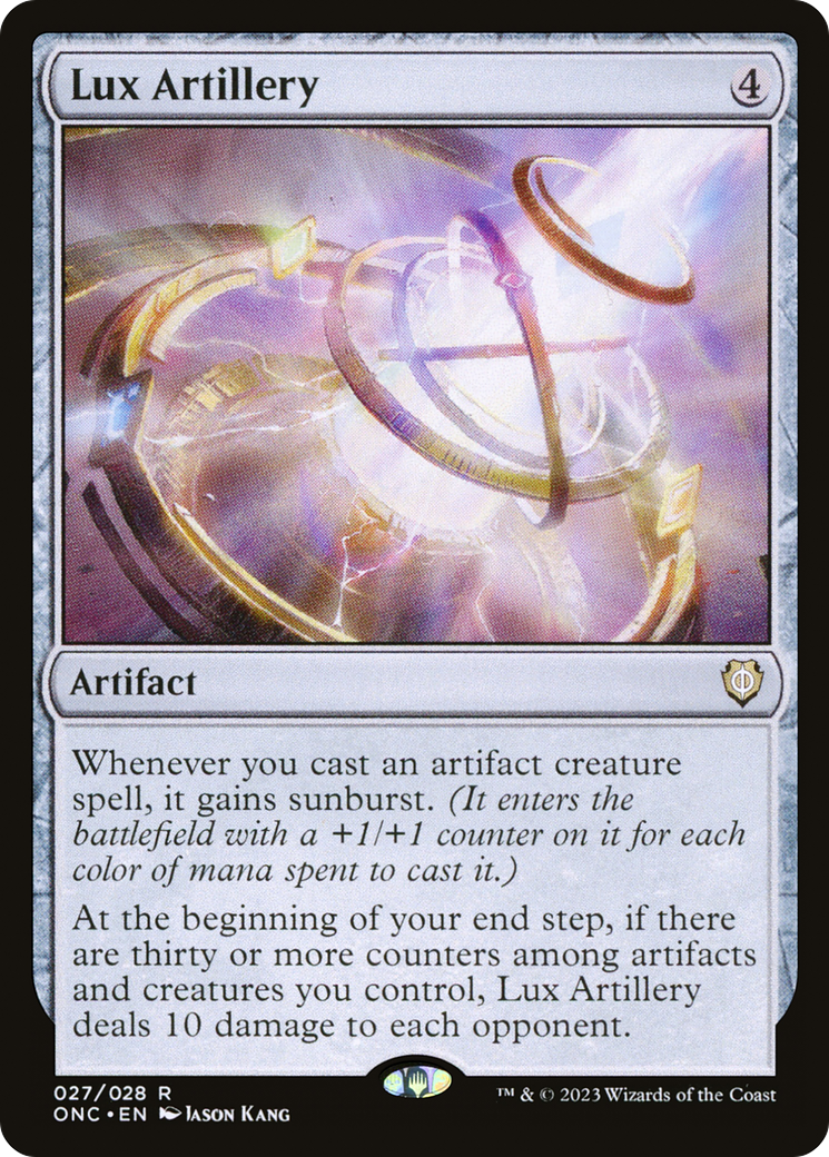 Lux Artillery (ONC-027) (Foil)