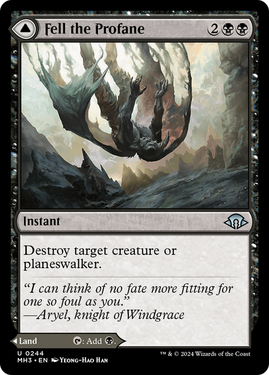Fell the Profane // Fell Mire (MH3-244)