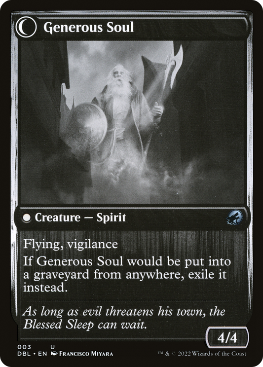 Beloved Beggar // Generous Soul (DBL-003) (Foil)