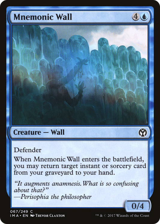 Mnemonic Wall (IMA-067) (Foil)