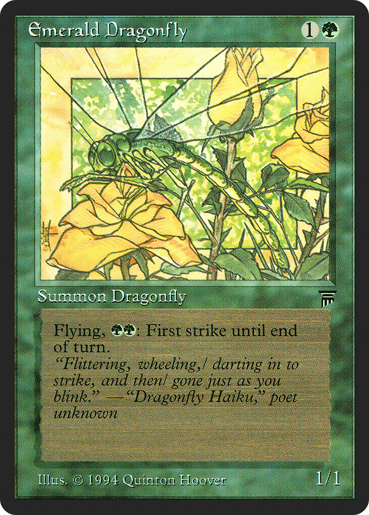Emerald Dragonfly (LEG-184)