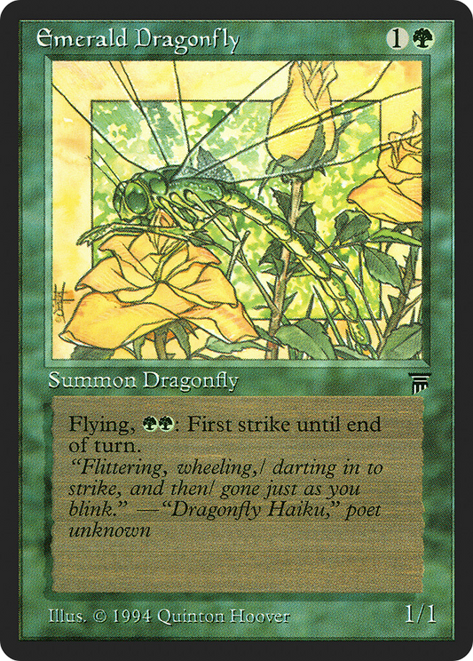 Emerald Dragonfly (LEG-184)