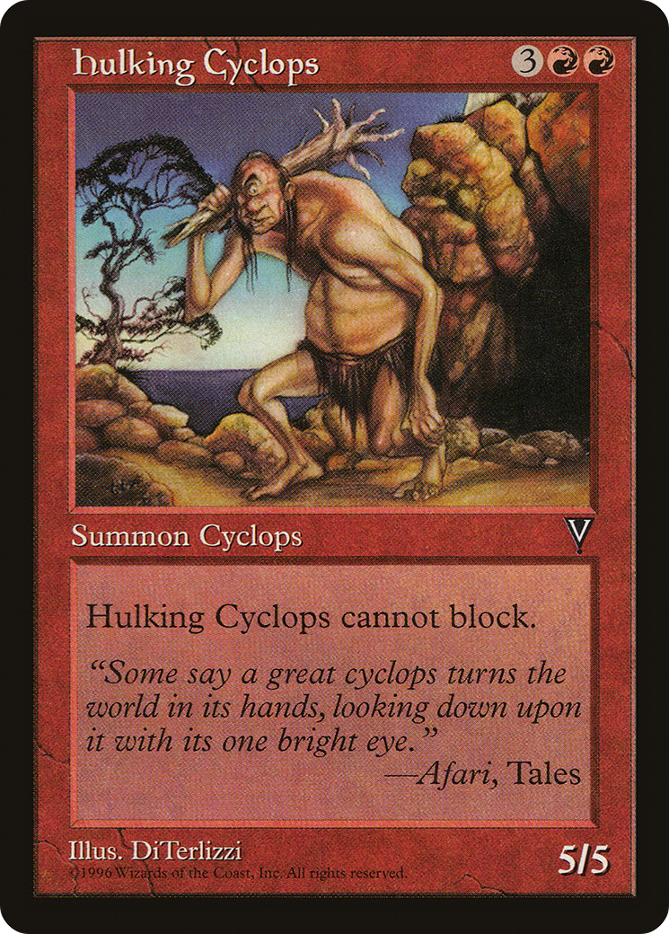 Hulking Cyclops (VIS-084)