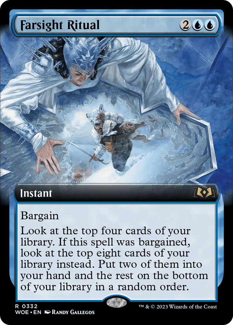 Farsight Ritual (WOE-332) (Extended Art) (Foil)