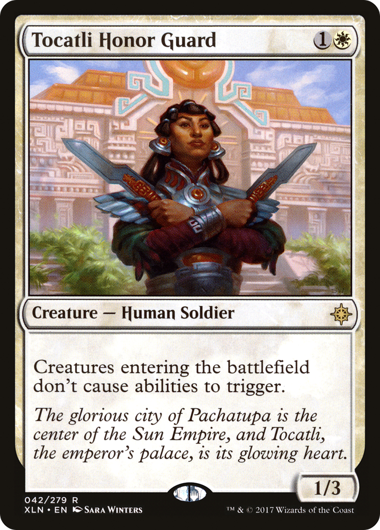 Tocatli Honor Guard (XLN-042) (Foil)