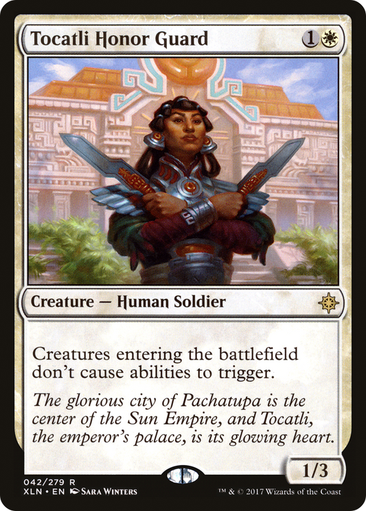 Tocatli Honor Guard (XLN-042) (Foil)