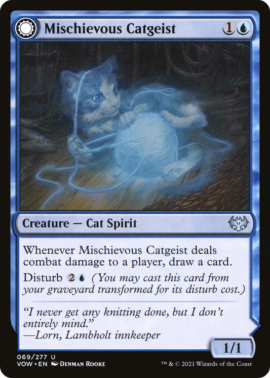 Mischievous Catgeist // Catlike Curiosity (VOW-069)