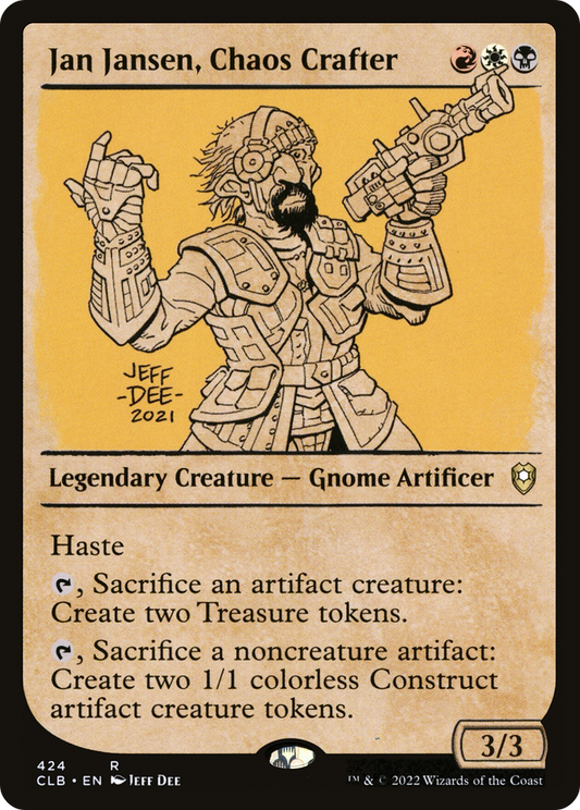 Jan Jansen, Chaos Crafter (CLB-424) (Showcase)