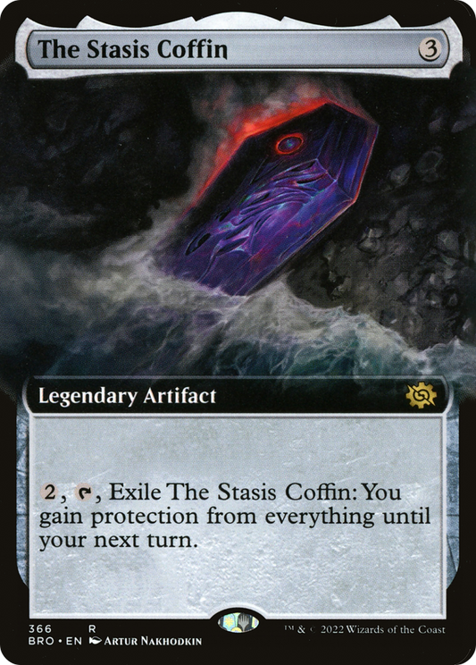 The Stasis Coffin (BRO-366) (Extended Art) (Foil)