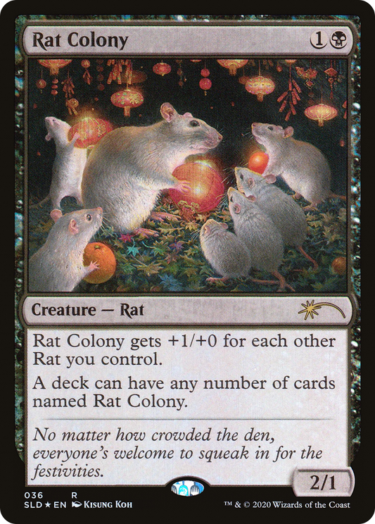 Rat Colony (SLD-036) (Foil)