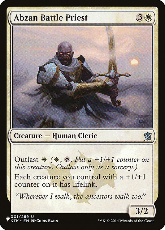 Abzan Battle Priest (LIST-KTK-1)