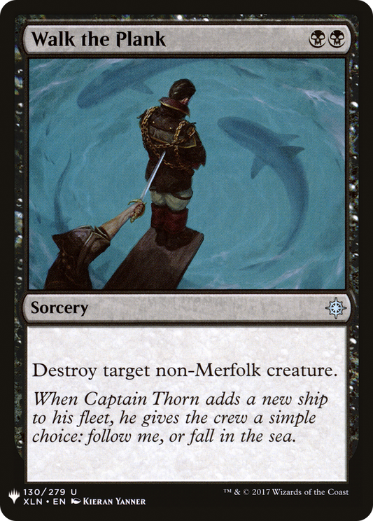 Walk the Plank (LIST-XLN-130)