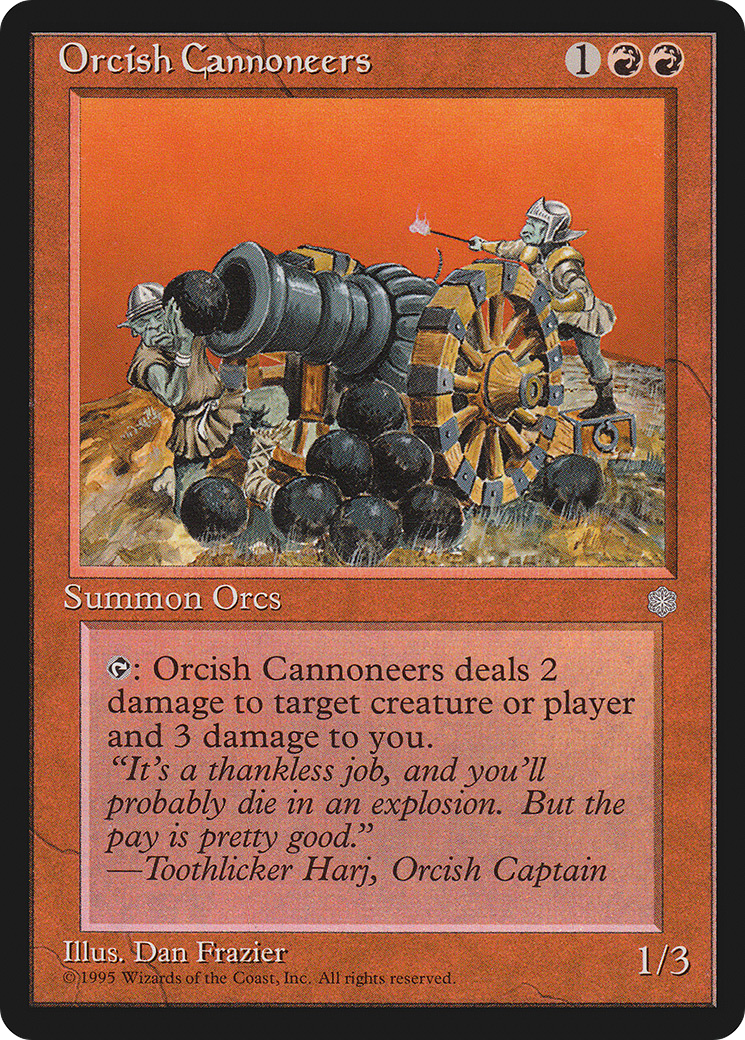 Orcish Cannoneers (ICE-205)