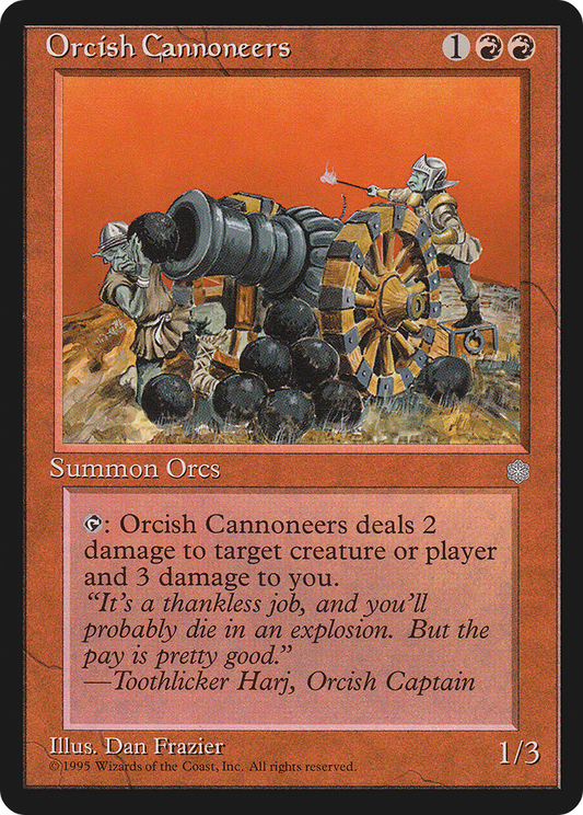 Orcish Cannoneers (ICE-205)