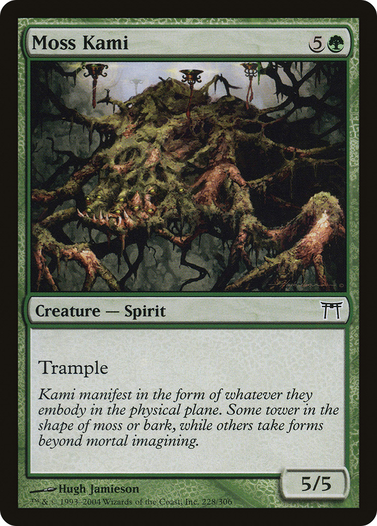 Moss Kami (CHK-228) (Foil)