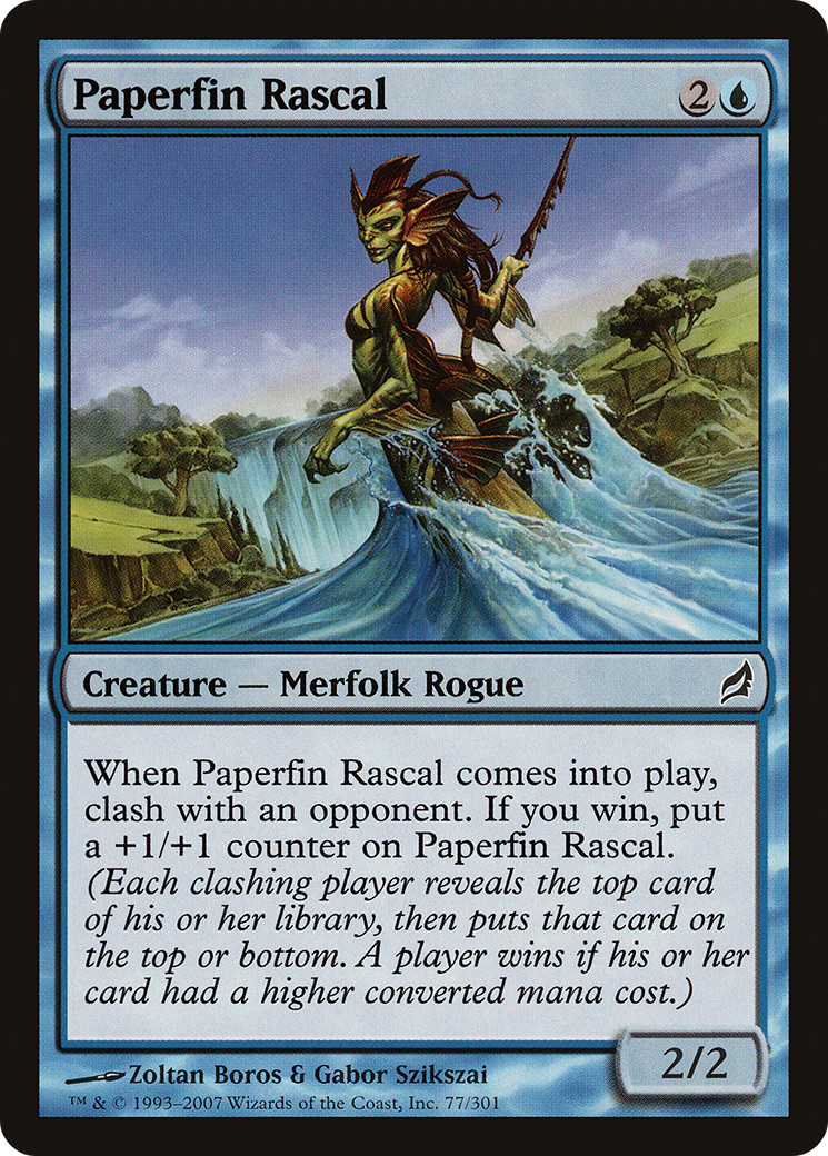 Paperfin Rascal (LRW-077) (Foil)