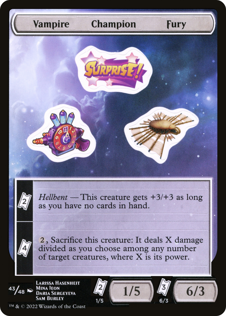 Vampire Champion Fury (UNF-043)