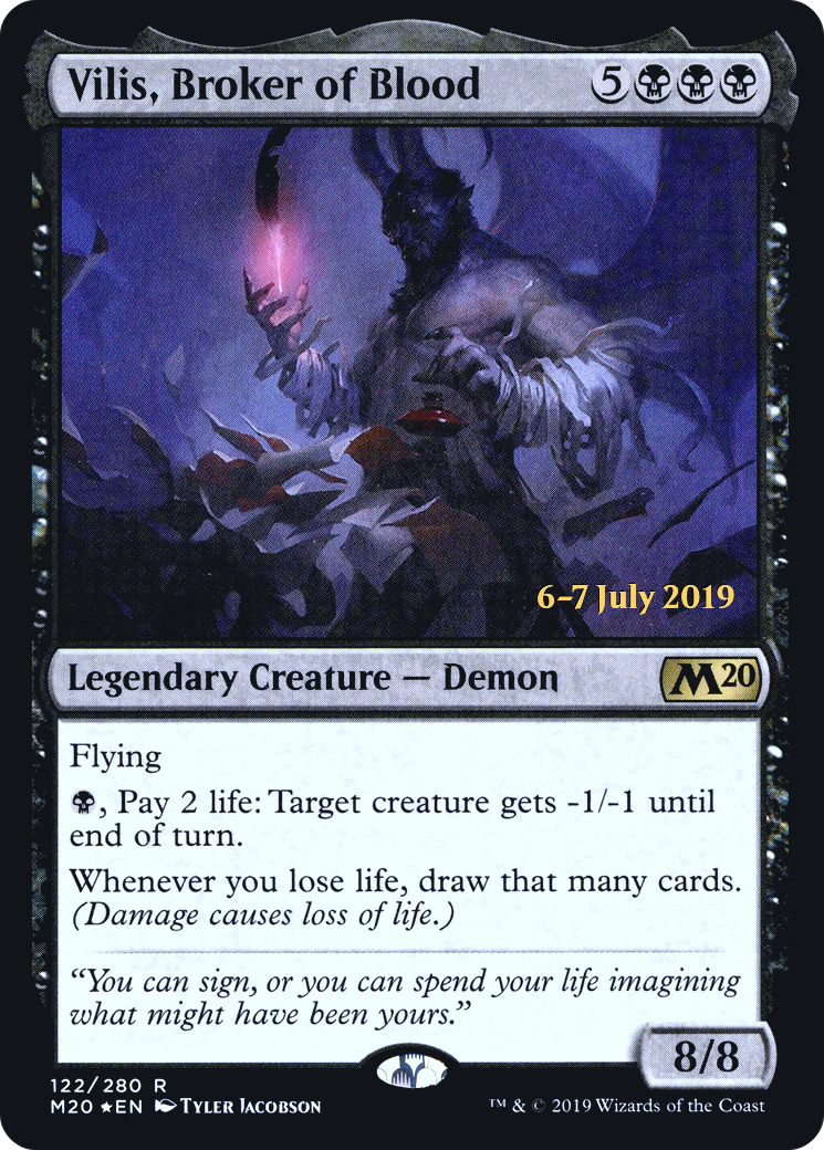 Vilis, Broker of Blood (PRE-122S) (Foil)