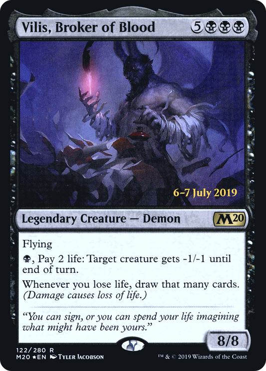 Vilis, Broker of Blood (PRE-122S) (Foil)