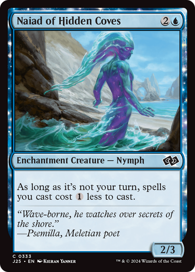 Naiad of Hidden Coves (J25-333)