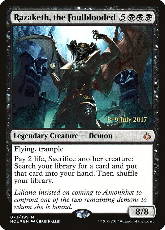 Razaketh, the Foulblooded (PRE-73S) (Foil)