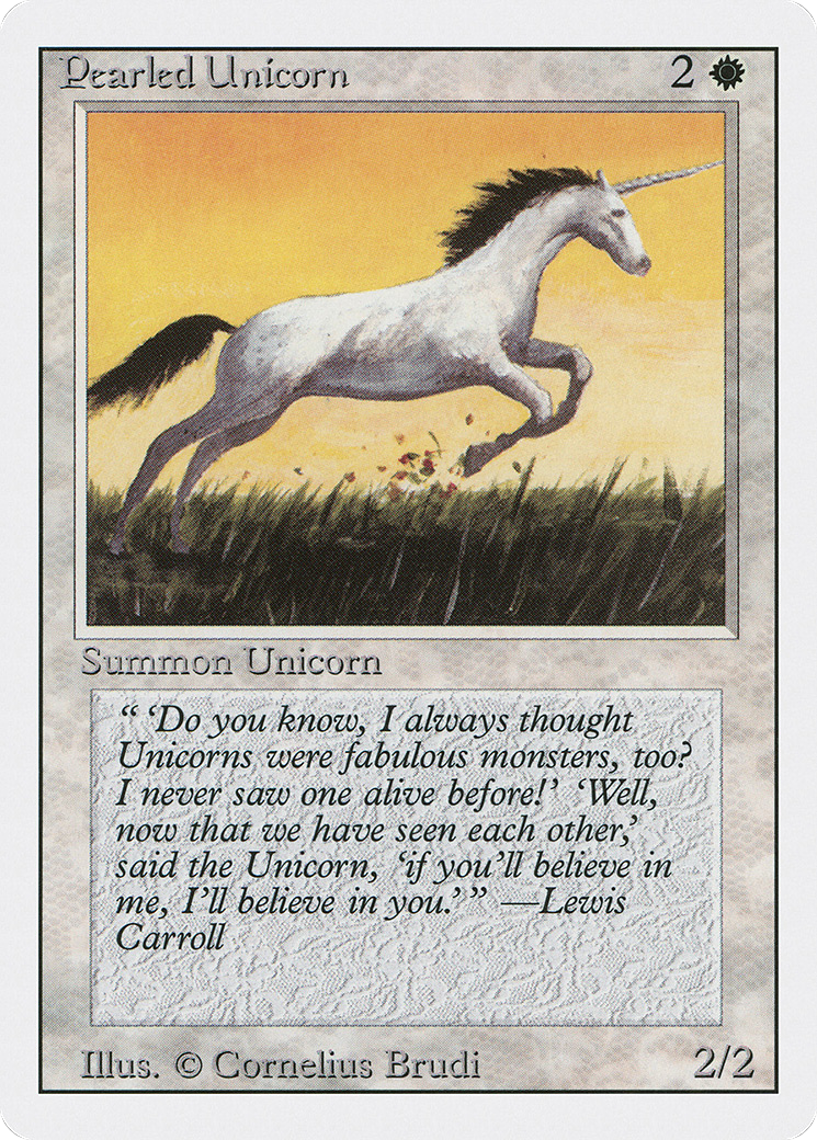 Pearled Unicorn (3ED-030)