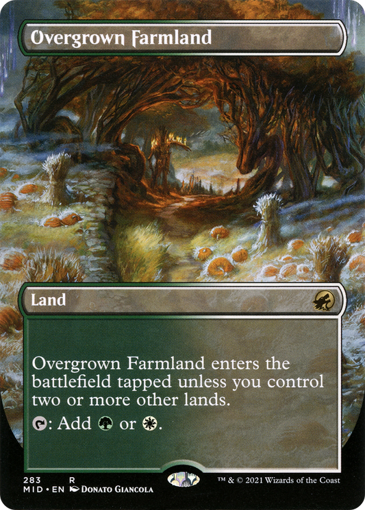Overgrown Farmland (MID-283) (Borderless) (Foil)
