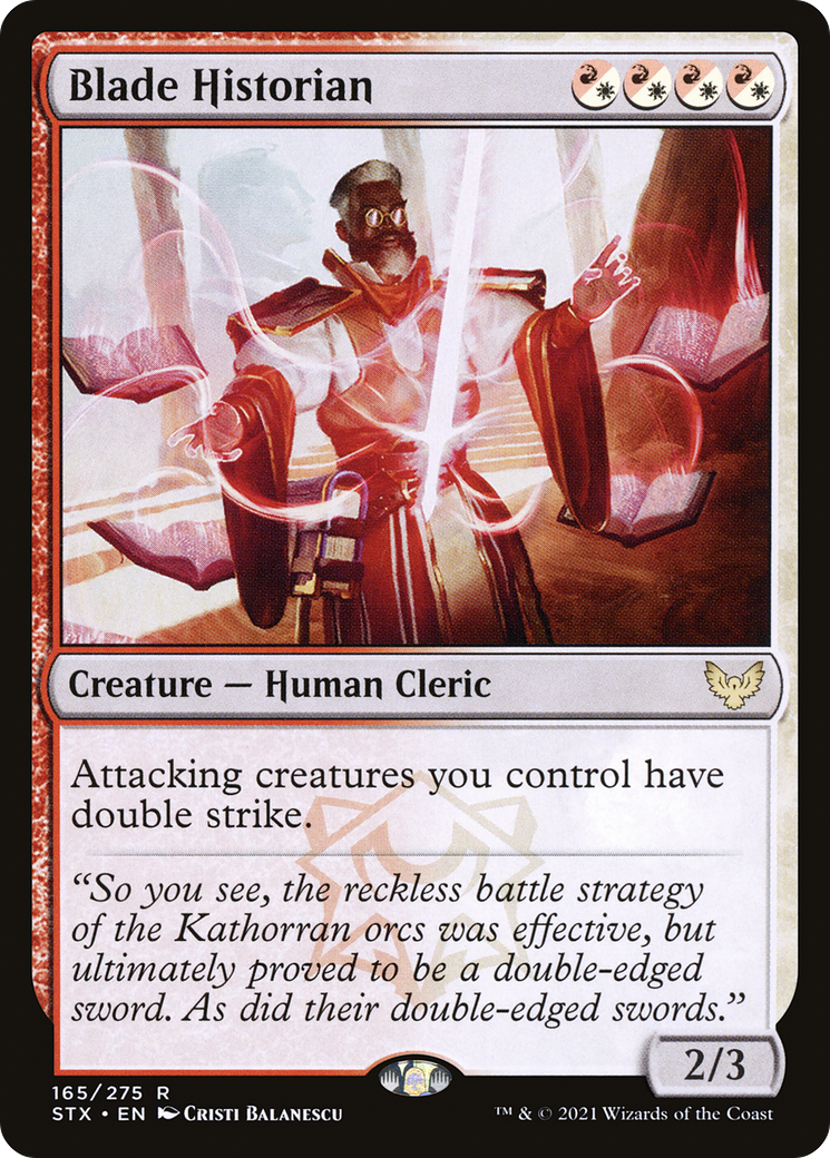 Blade Historian (STX-165) (Foil)