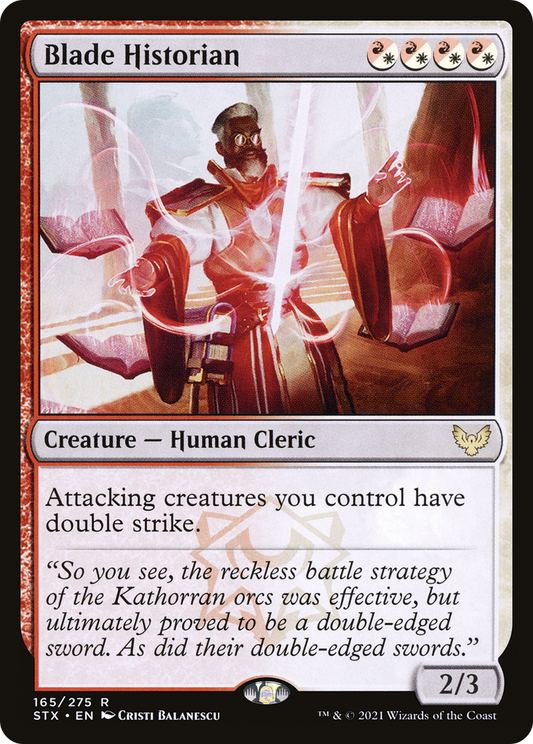 Blade Historian (STX-165) (Foil)