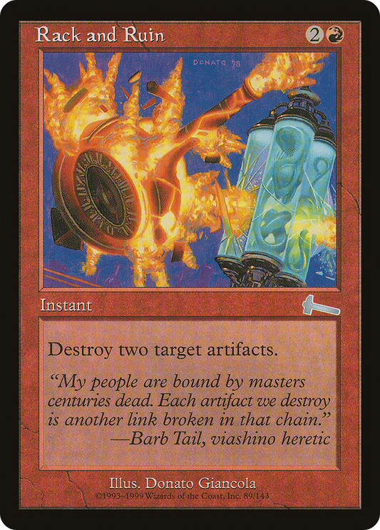 Rack and Ruin (ULG-089) (Foil)